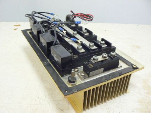 Allen bradley 7x12x2 aluminum heat sink with attached components !! for sale