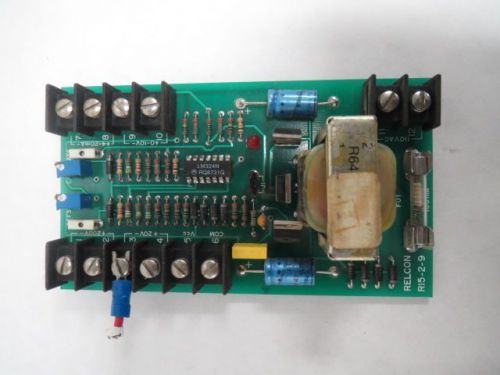 Relcon r15-2-9 siemens power pcb circuit board 110v-ac 100ma control b205156 for sale