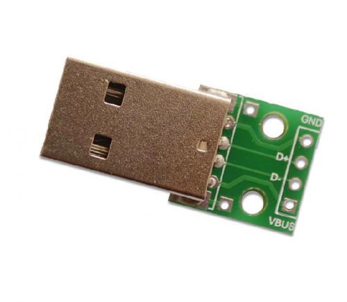 10pcs USB to DIP Adapter Converter 4pin for 2.54mm PCB Board DIY Power Supply