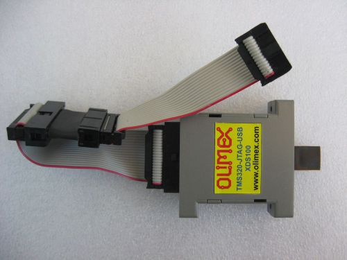 Olimex XDS1000 TMS320-JTAG-USB In-Circuit Debugger Programmer Emulator TI DSP