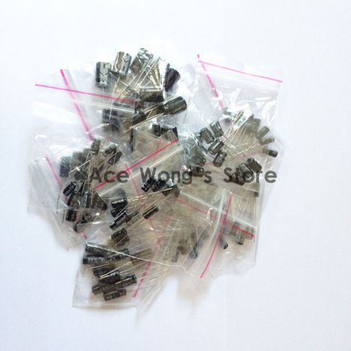 Aluminum electrolytic capacitors Assorted Kit 0.22UF-470UF/12kinds X10pcs=120pcs