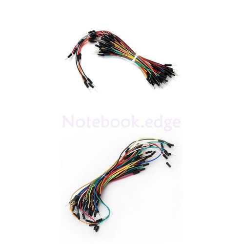 130pcs flexible solderless breadboard jumper wire cable wire kit high quality for sale
