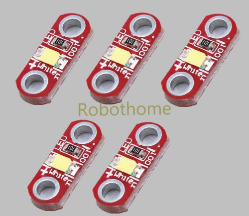 5PCS SMD White LED Module for Lilypad Brand new