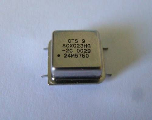 2 pcs 24.576 MHz Oscillator with Output Control
