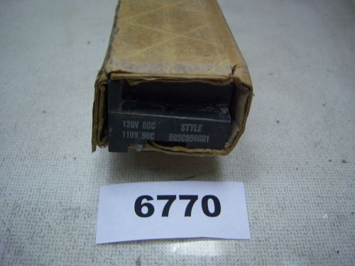 (6770) Westinghouse Coil 505C806G01  110/50 120/60 for A200 A201