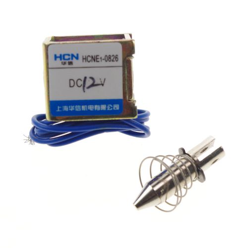 12v pull hold/release 3-5mm stroke 1kg force electromagnet solenoid actuator x 1 for sale