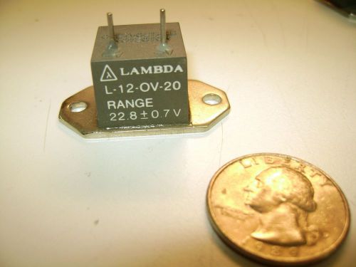 Lambda L-12-OV-20  Over-voltage protector - 12 amp  -  NEW and unused (Lot of 1)