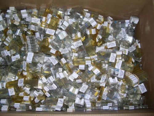 Qty-1800 resistor sample packs - from closed store - huge variety - new nos for sale
