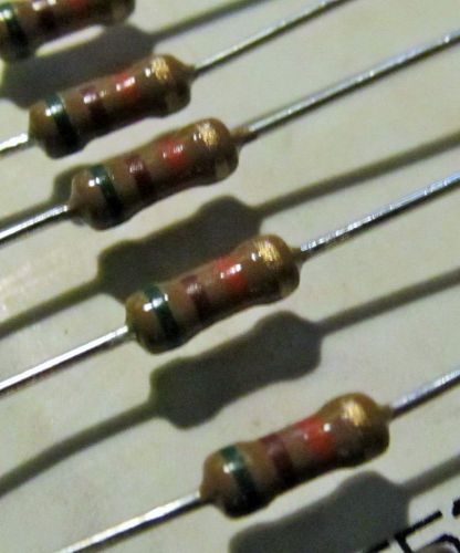 Carbon Film Resistors,KOA,CF1/4513JT52A,51K Ohm,300V, 5%,350ppm,200 Pcs