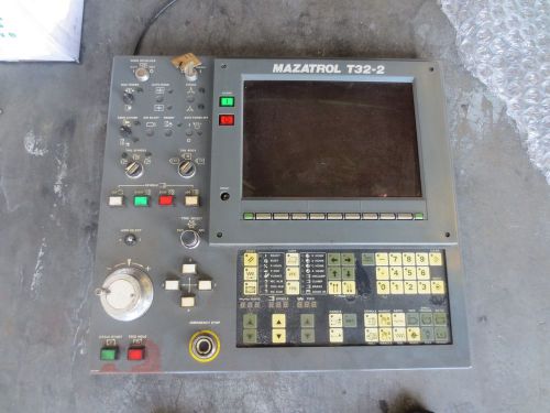 Mazak quickturn 15-n cnc lathe mazatrol t32-2 bn111a335 operation panel yz411b-3 for sale