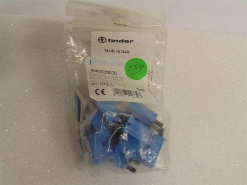 Lot of 10 finder diode module a1 6-220v dc 9980300000 (c6-3-259) for sale