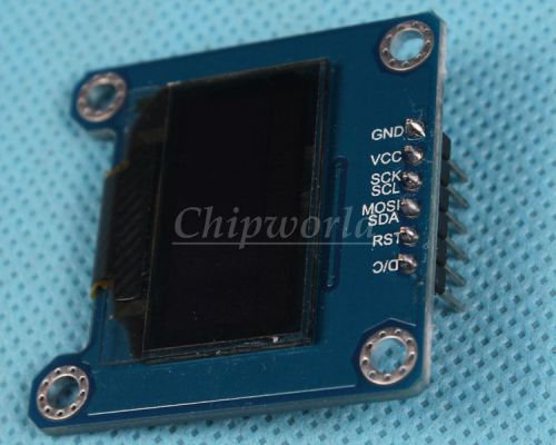 NEW 0.96&#034; White OLED Display Screen Module SPI IIC I2C for Arduino STM32 AVR