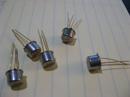 Lot of 5 Northern Electric NE-12F Rare Vintage Germanium? 1970 Transistors - NOS