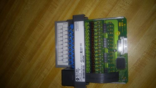 Allen Bradley input module SLC500 1746-itv6 ser c