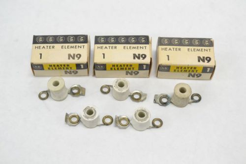 8x allen bradley n9 overload protection relay thermal heater element b254077 for sale