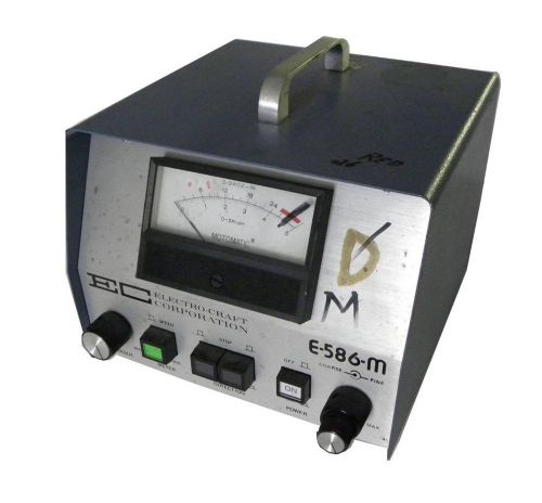 ELECTRO-CRAFT MOTOMATIC SPEED CONTROLLER MODEL E-586-M - SOLD AS IS