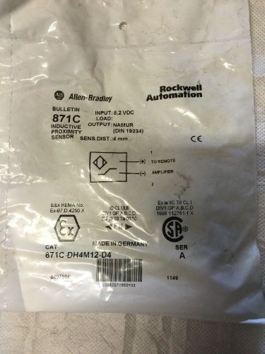 Allen Bradley 871C-DH4M12-D4, 871CDH4M12D4, Shipsameday  #1604B3