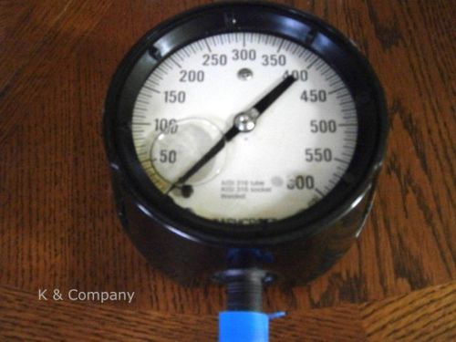 Ashcroft Duragauge Calibrated Pressure Gauge AISI 316 Tube/Socket 0-600 PSI