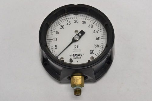 Usg solfrunt tube ph brz pressure 0-60psi 4 in 1/4 in gauge b274323 for sale