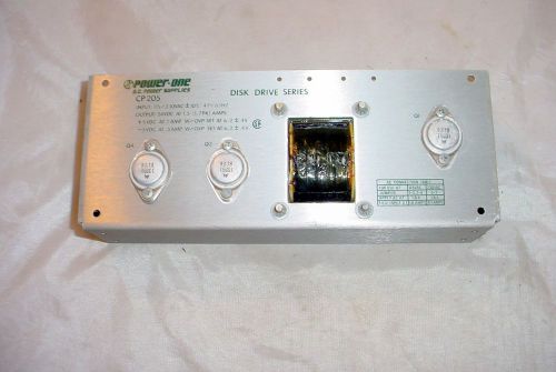 NOS Power One CP205 DC Power Supply 24VDC 1.5 Amp 5VDC 1 Amp 115/230 VAC Tested