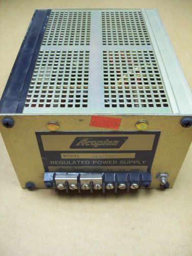 ACOPIAN A24MT210 REGULATED POWER SUPPLY 24 VDC 2 AMP