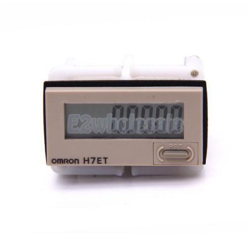 Screw terminal resettable digital dispaly time counter h7et-n1 0-999 hours 1khz for sale