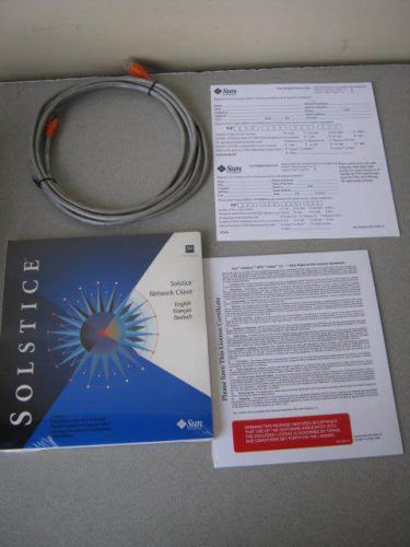 Adept Robot Windows NFS &amp; Cable Kit Sun Soltice Network Client Part# 798-0797-01