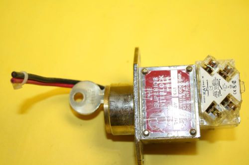 The Superior Interlock S10584Y With Key.