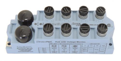 Interlinkbt devicenet busstop hub &amp; voltage monitor input block 8-port junction for sale