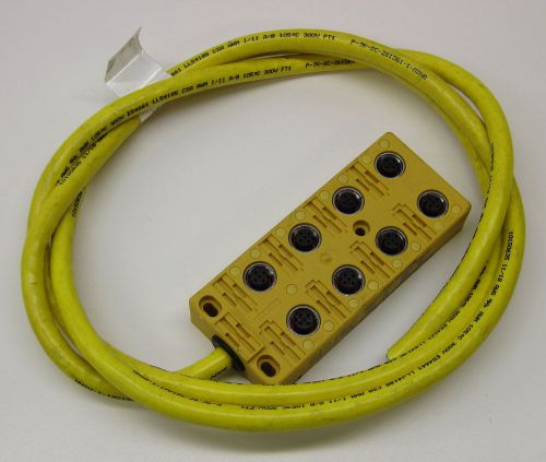 Turck u7013 multibox eurofast junction box 8-port integral cable vb 80-5 for sale