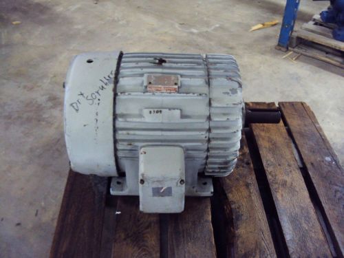 General electric 50 hp motor 1770 rpm, 460 volt, frame 326t, 3 phase (used) for sale