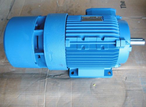 LAFERT AF100LC4 3HP 4-POLE TEFC METRIC BRAKE MOTOR NEW EXCELLENT