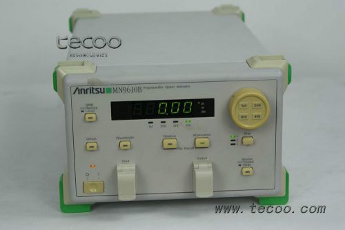 Anritsu mn9610b programmable optical attenuator for sale