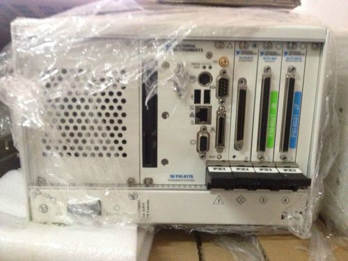 NI PXI-1031 Chassis, PXI-8175 Controller, PXI-6713 PXI-6527 PXI-6031