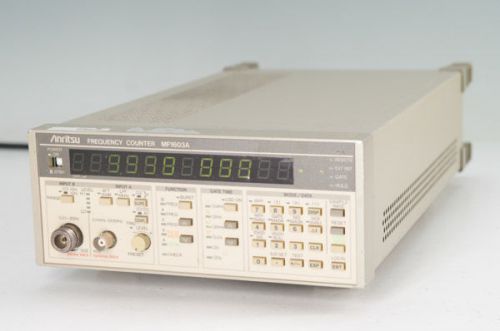 Japanese Brand Anritsu MF1603A Frequency Counter Made In Japan KG66
