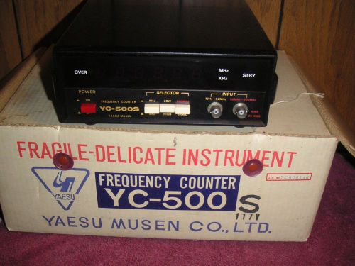 Yaesu  YC-500S  Frequency Counter