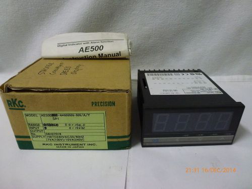RKC AE500 Indicator AE500-501-4*NNNN-NN/A/Y Speed Display 100-240VAC DC-inp New