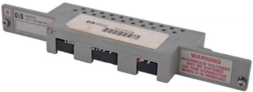 Hp 44471a-conn 10-ch general purpose relay module screw terminal connector block for sale