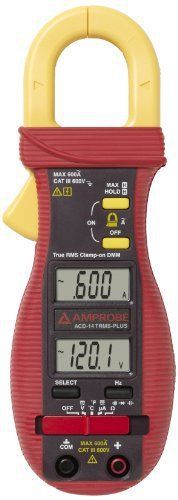 New amprobe acd 14 trms plus dual display digital clamp multimeter for sale