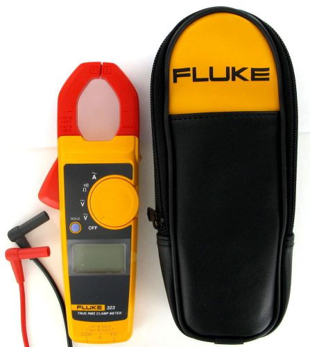 New fluke 323 true-rms clamp meter no reserve for sale