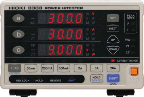 Hioki 3333 ac power hitester for sale