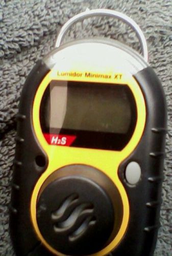 Honeywell lumidor minimax xt   h2s  gas detector for sale