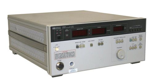 Agilent hp 4193a 400khz-110mhz vector impedance meter for sale