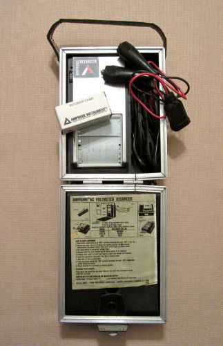 AMPROBE AC Voltmeter Recorder in Case Model AV3x