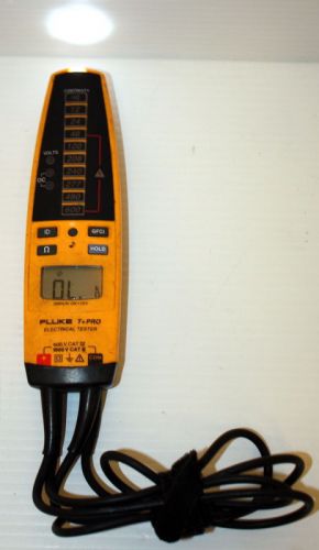 Fluke Electrical Tester T+PRO Meter  w/ Leads Works Nice FAST FREE SHIP USA