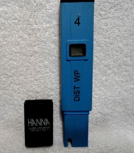 Hanna Instruments Electrical Conductivity TDS Tester Water ATC DISP WP DIST 4