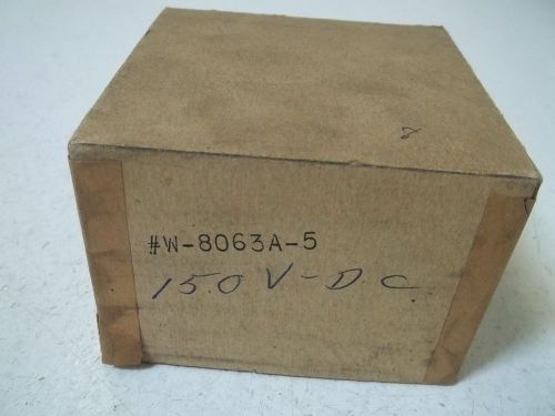 W-8063A-5 D.C. VOLTS 0-150 *NEW IN A BOX*