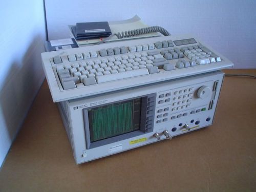 Agilent / HP E5100A 10kHz - 300MHz Network Analyzer with Opt. 002 - CALIBRATED!