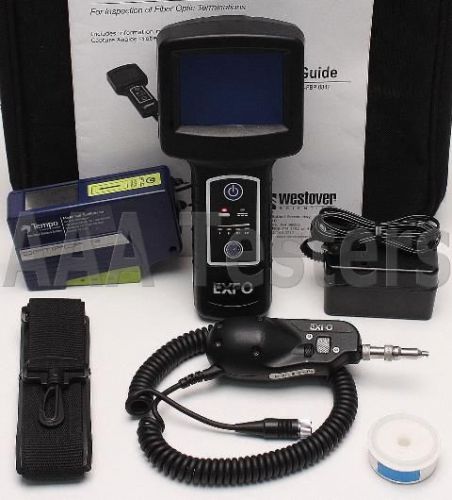 Exfo fbp-hd1 fiberscope inspection system 200x fbp probe microscope hd1 display for sale