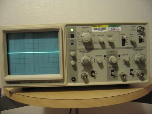 Hitachi Oscilloscope V-252 20Mhz (used)